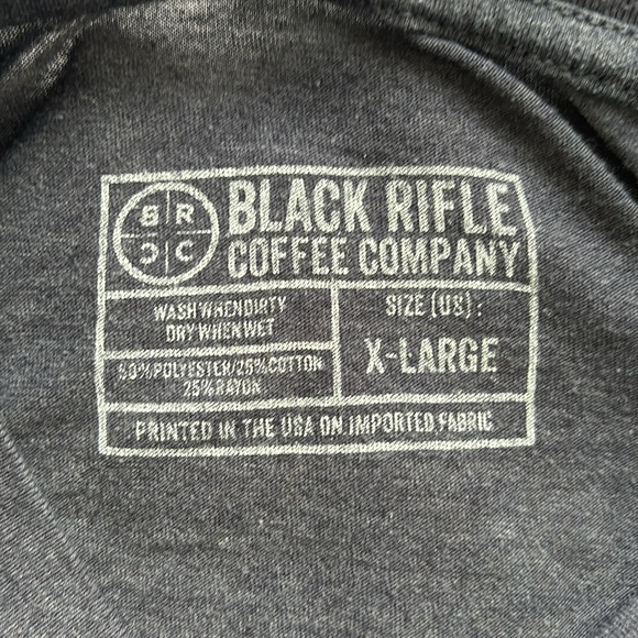 Lot of 2 Vintage Coffee Caffeine and Hate Tshirts BRCC XL Extra Large - Picture 7 of 7